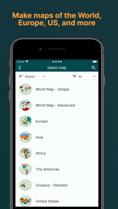 mapchart app v5.20.2 官方版 0