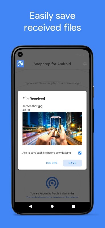 snapdrop传输文件app v2.2.4 安卓版 1