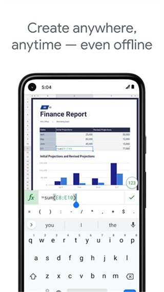 google表格app(Sheets) v1.26.091.02.90 安卓版 3