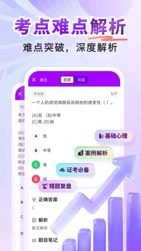 心理咨询师题库寰证 v1.0.0 最新版 3