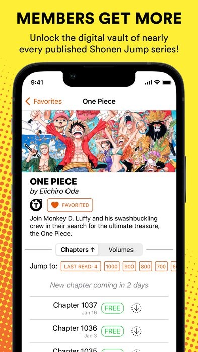 shonen jump漫画app v4.11.5 安卓手机免费版 1
