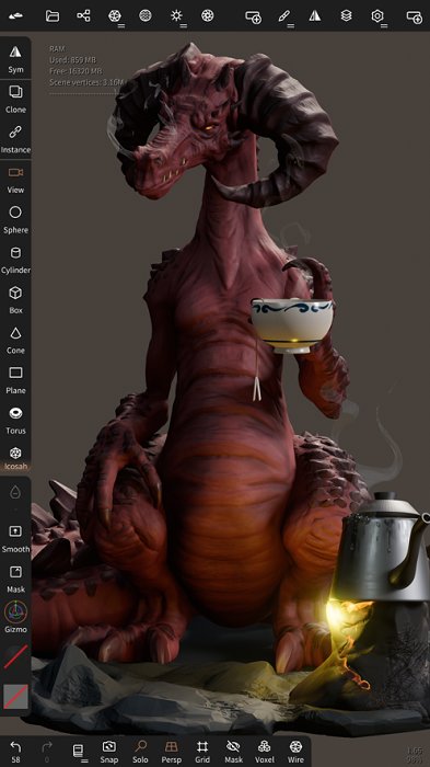 nomadsculpt中文手机版 v2.6 安卓完整版 1