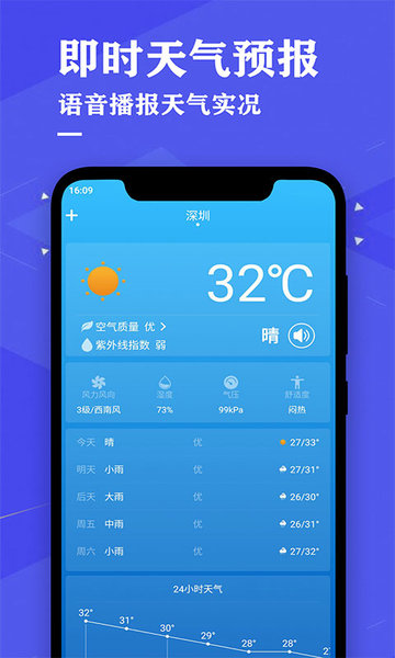 即时天气预报最新版本 v4.2 安卓版 0
