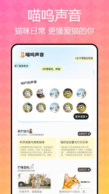 猫咪语言翻译器 v1.0.4安卓版 2