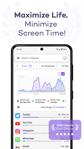 StayFree app v19.17.0 安卓版 3