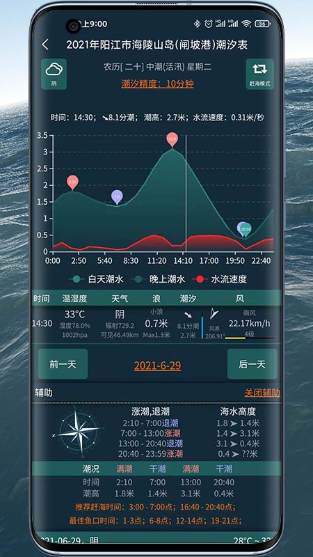 潮汐表精灵最新版 v1.2.00 安卓版 2