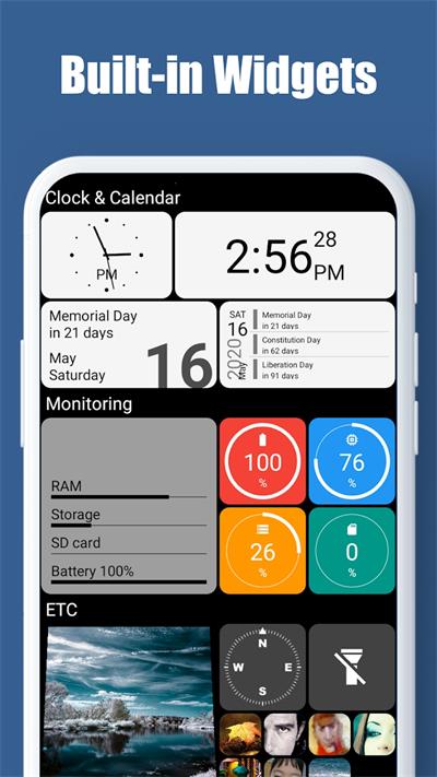 磁贴桌面app(square home) v3.4.1 最新版 3