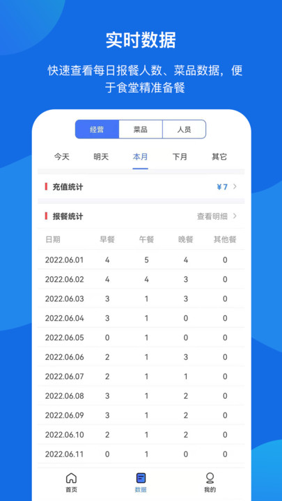 客如恋食堂报餐系统app v1.6.5 安卓版 1